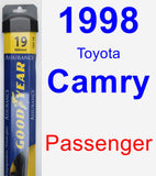 Passenger Wiper Blade for 1998 Toyota Camry - Assurance