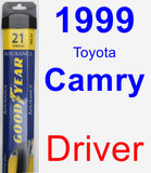 Driver Wiper Blade for 1999 Toyota Camry - Assurance