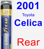 Rear Wiper Blade for 2001 Toyota Celica - Assurance
