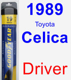 Driver Wiper Blade for 1989 Toyota Celica - Assurance