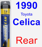 Rear Wiper Blade for 1990 Toyota Celica - Assurance