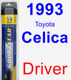 Driver Wiper Blade for 1993 Toyota Celica - Assurance