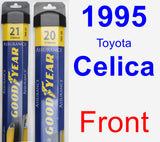 Front Wiper Blade Pack for 1995 Toyota Celica - Assurance