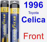 Front Wiper Blade Pack for 1996 Toyota Celica - Assurance