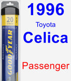 Passenger Wiper Blade for 1996 Toyota Celica - Assurance