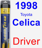 Driver Wiper Blade for 1998 Toyota Celica - Assurance