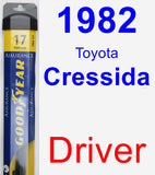 Driver Wiper Blade for 1982 Toyota Cressida - Assurance