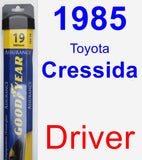 Driver Wiper Blade for 1985 Toyota Cressida - Assurance