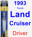 Driver Wiper Blade for 1993 Toyota Land Cruiser - Assurance