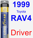 Driver Wiper Blade for 1999 Toyota RAV4 - Assurance