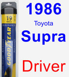 Driver Wiper Blade for 1986 Toyota Supra - Assurance