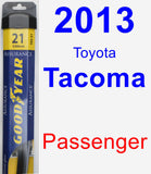 Passenger Wiper Blade for 2013 Toyota Tacoma - Assurance