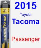 Passenger Wiper Blade for 2015 Toyota Tacoma - Assurance