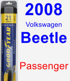 Passenger Wiper Blade for 2008 Volkswagen Beetle - Assurance