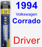 Driver Wiper Blade for 1994 Volkswagen Corrado - Assurance