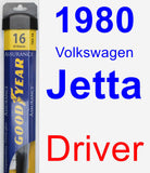 Driver Wiper Blade for 1980 Volkswagen Jetta - Assurance