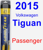 Passenger Wiper Blade for 2015 Volkswagen Tiguan - Assurance
