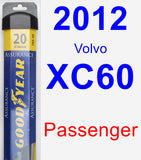 Passenger Wiper Blade for 2012 Volvo XC60 - Assurance