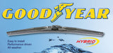 Front & Rear Wiper Blade Pack for 2002 Chrysler Voyager - Hybrid