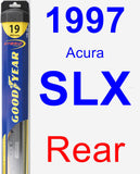 Rear Wiper Blade for 1997 Acura SLX - Hybrid