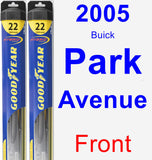 Front Wiper Blade Pack for 2005 Buick Park Avenue - Hybrid