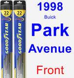 Front Wiper Blade Pack for 1998 Buick Park Avenue - Hybrid