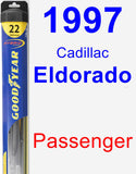 Passenger Wiper Blade for 1997 Cadillac Eldorado - Hybrid