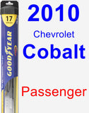 Passenger Wiper Blade for 2010 Chevrolet Cobalt - Hybrid