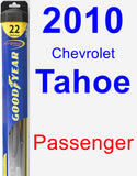 Passenger Wiper Blade for 2010 Chevrolet Tahoe - Hybrid