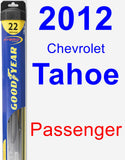 Passenger Wiper Blade for 2012 Chevrolet Tahoe - Hybrid