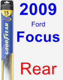 Rear Wiper Blade for 2009 Ford Focus - Hybrid
