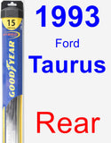 Rear Wiper Blade for 1993 Ford Taurus - Hybrid