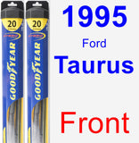 Front Wiper Blade Pack for 1995 Ford Taurus - Hybrid