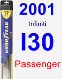 Passenger Wiper Blade for 2001 Infiniti I30 - Hybrid