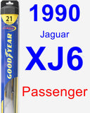 Passenger Wiper Blade for 1990 Jaguar XJ6 - Hybrid