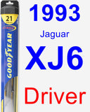 Driver Wiper Blade for 1993 Jaguar XJ6 - Hybrid