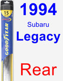 Rear Wiper Blade for 1994 Subaru Legacy - Hybrid