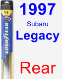 Rear Wiper Blade for 1997 Subaru Legacy - Hybrid