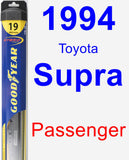 Passenger Wiper Blade for 1994 Toyota Supra - Hybrid